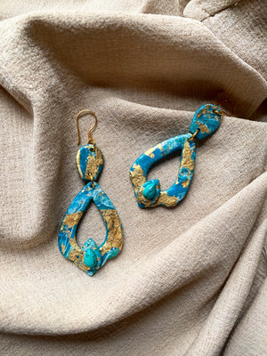 Unique statement earrings - Inspired by Persia I Ava and Azar
