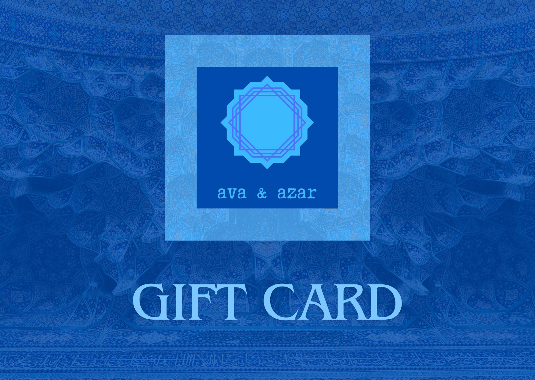 Ava & Azar handcrafted statement earrings e-gift card